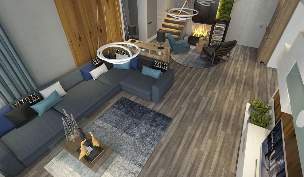 ДОМ "СОВРЕМЕННОЕ ШАЛЕ - ЭКО, 1этаж