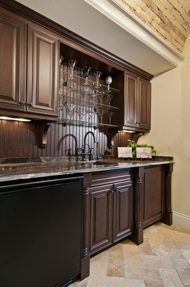 Photo of a traditional kitchen in Miami.