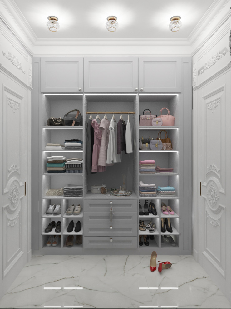 Классический интерьер в Москва Сити