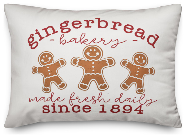gingerbread pillow