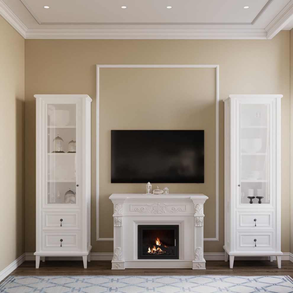 Дизайн-проект квартиры в "Сталинке" в классическом стиле