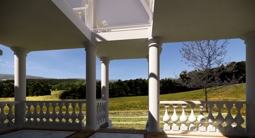 Реконструкция загородного жилого дома