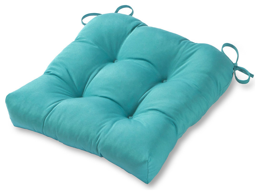 Outdoor 20 in. Chair Cushion, Teal