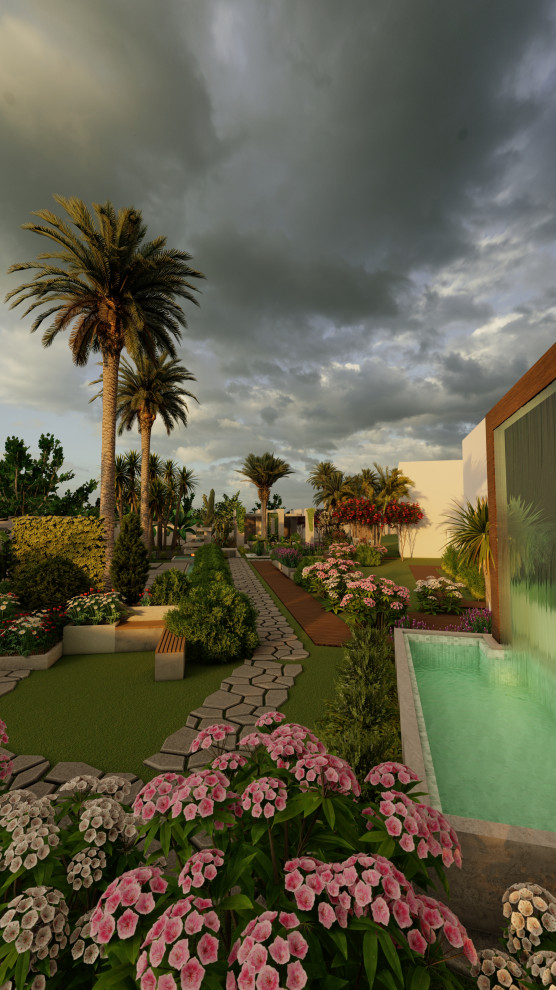 Oman-Muscat Garden Design - CGI