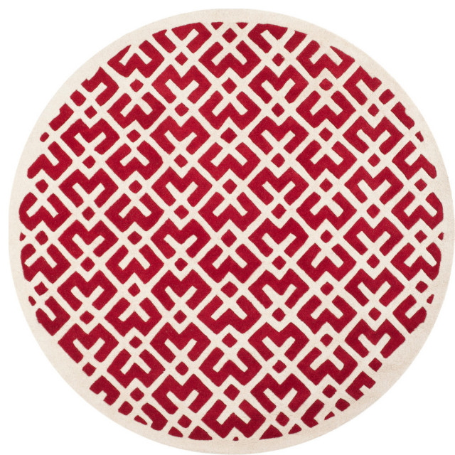 Safavieh Chatham Collection CHT719 Rug, 7' Square Contemporary Area