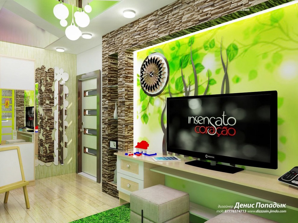 Дизайн интерьера квартиры (для семьи с одним ребенком)