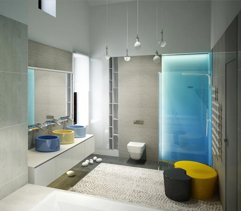 Интерьер загородного дома для большой семьи