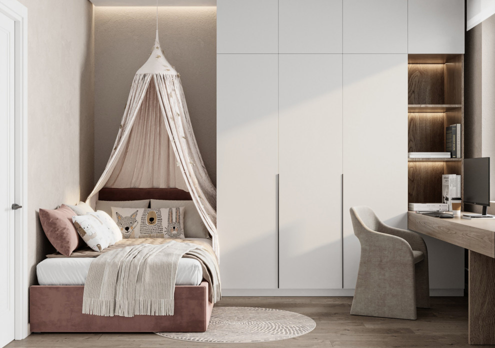 Дизайн-проект трехкомнатной квартиры 80 кв.м. Проект 2024г.