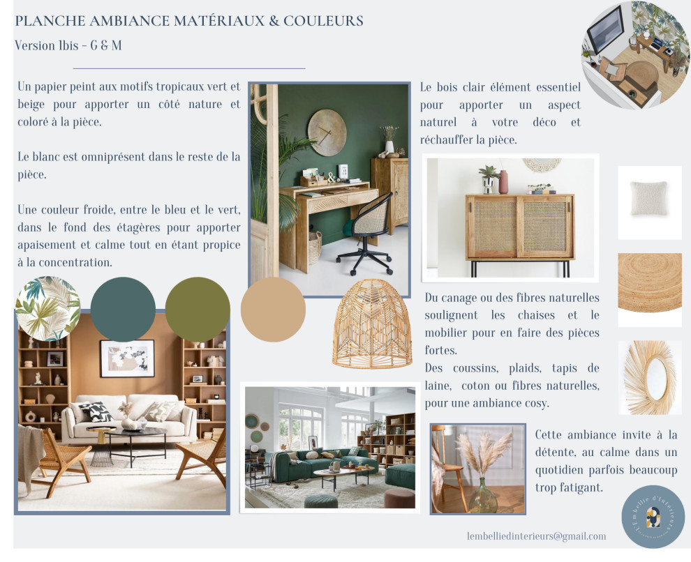 Conseils - Planche ambiance
