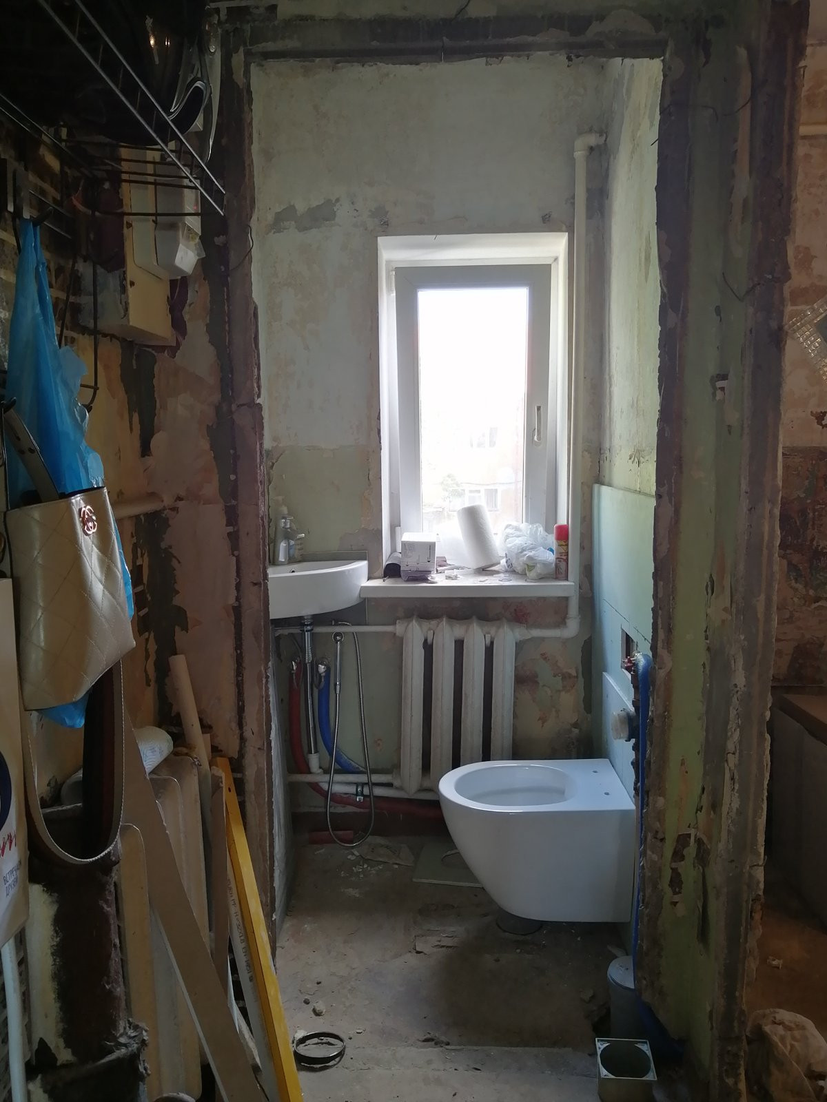 Маленькая однушка в старом фонде  "ДО и ПОСЛЕ"