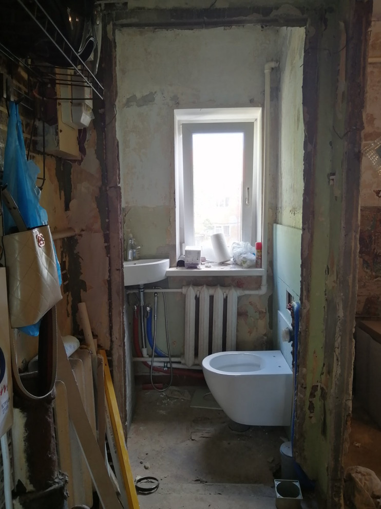 Маленькая однушка в старом фонде  "ДО и ПОСЛЕ"