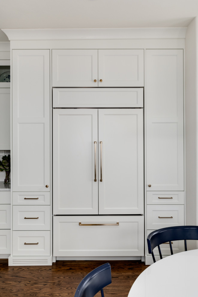 Inspiration for a transitional kitchen remodel in Denver