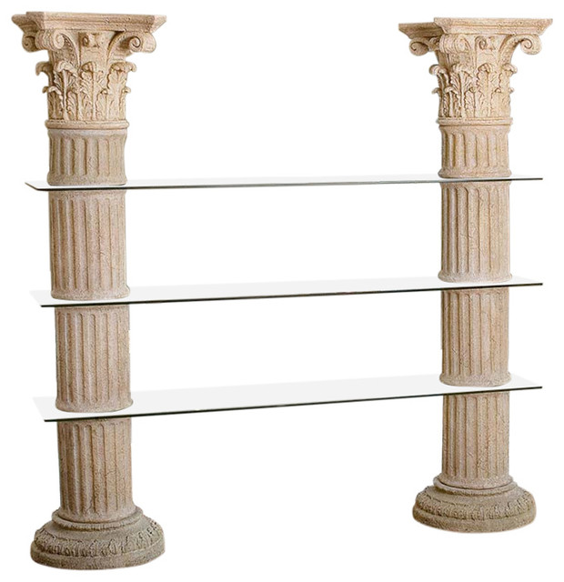 Columns Of Corinth Shelves Traditional Display And Wall Shelves