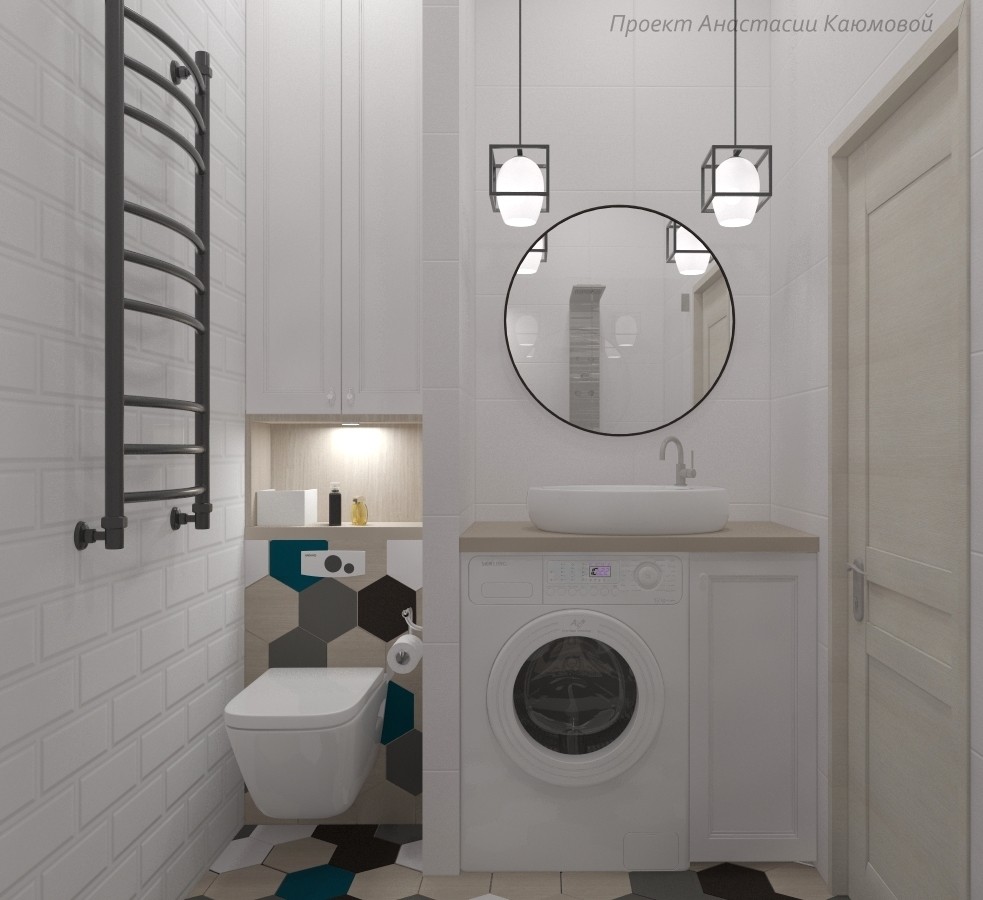 Ванная и санузел с душевой