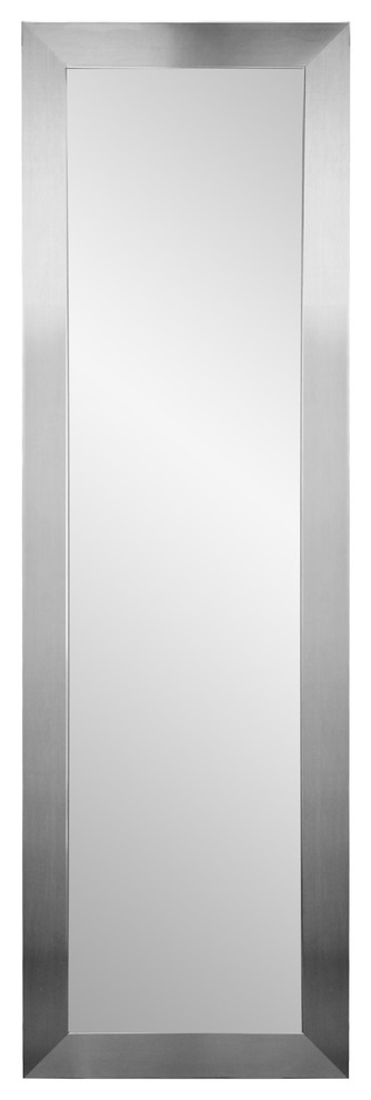 Modern Silver Full Length Mirror 21.5''x 71''