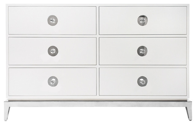 Channing 6 Drawer Dresser Contemporary Dressers By Jonathan
