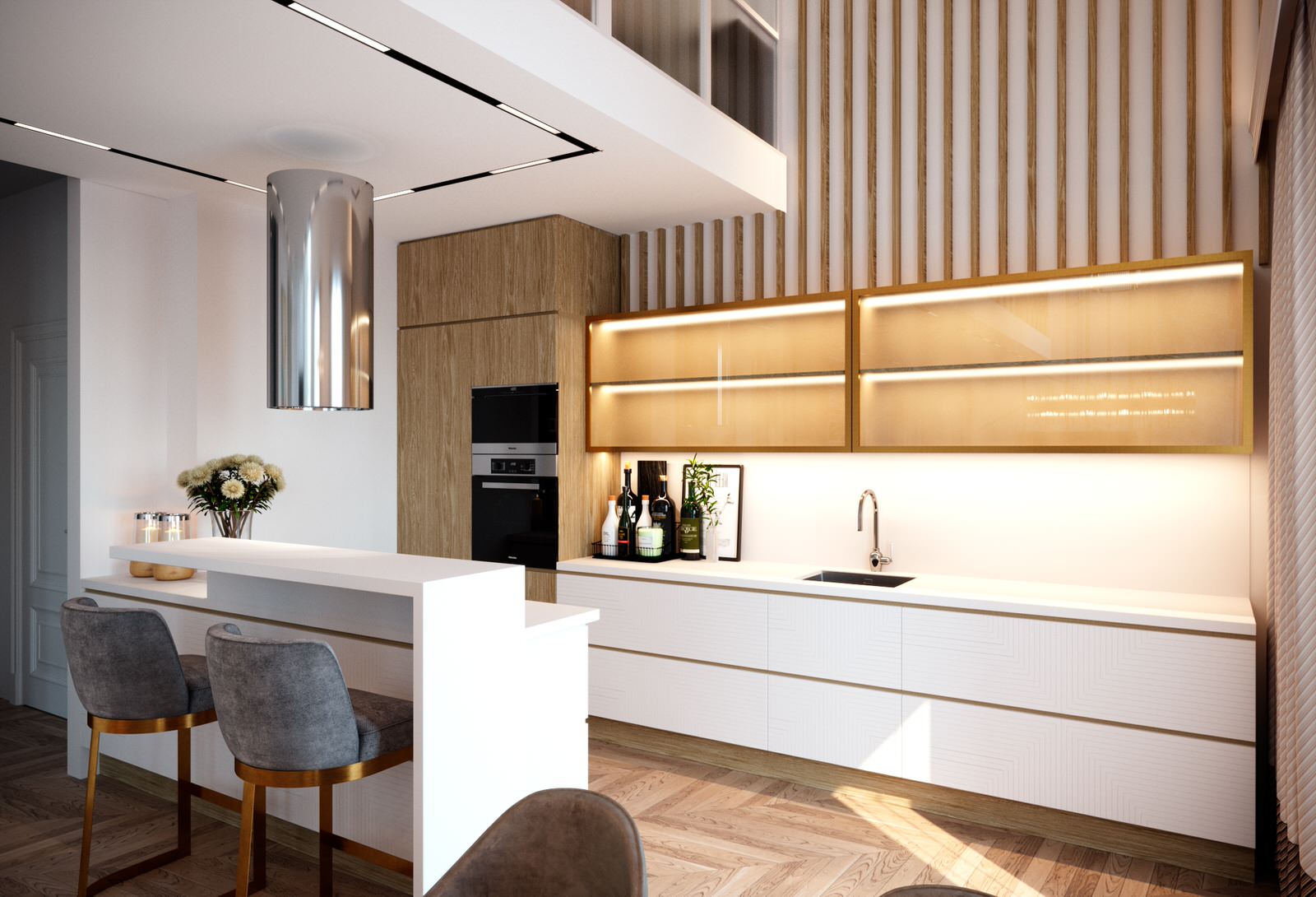 концептуальные предложения по Хайфлету 130квм. г.Новосибирск