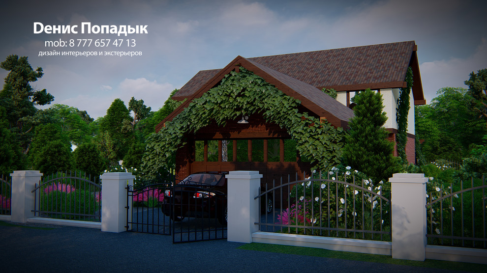 Дизайн проект дома и участка