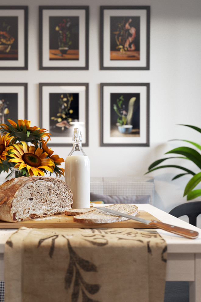 1ком кв в скандинавском стиле для молодого юноши