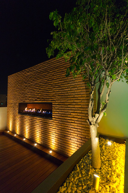 Silky Wood contemporary-deck