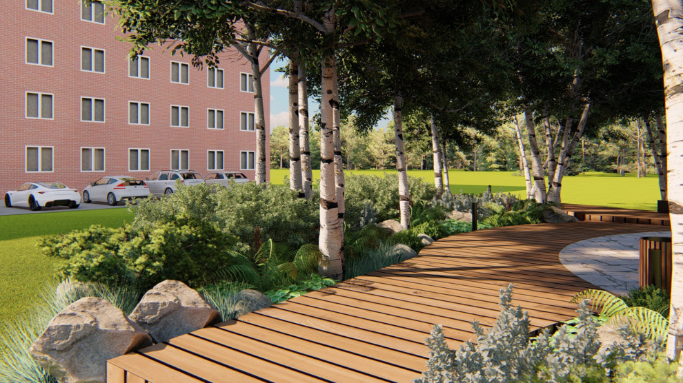 Лесной миксбордер