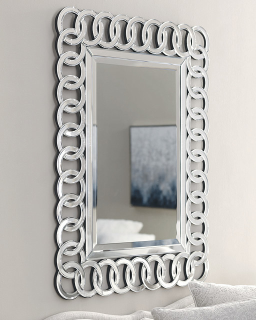 Afina Modern Luxe Decorative Mirrors Contemporary Wall Mirrors by