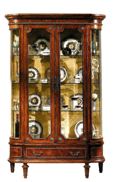 Louis XVI 2 Door Display Cabinet - Victorian - China Cabinets And ...