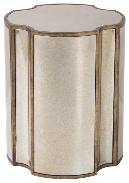 Harlow Mirrored Accent Table