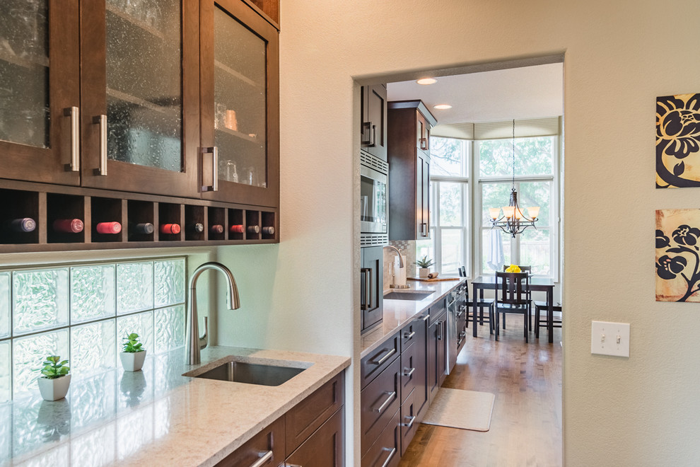 Home design - transitional home design idea in Denver