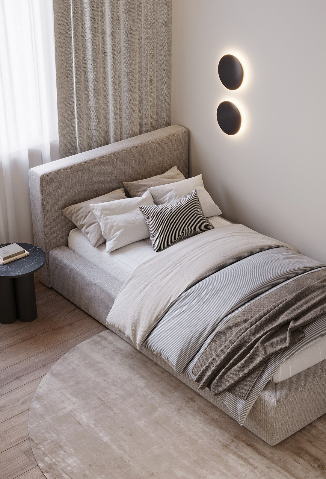 Уютная квартира в стиле минимализм