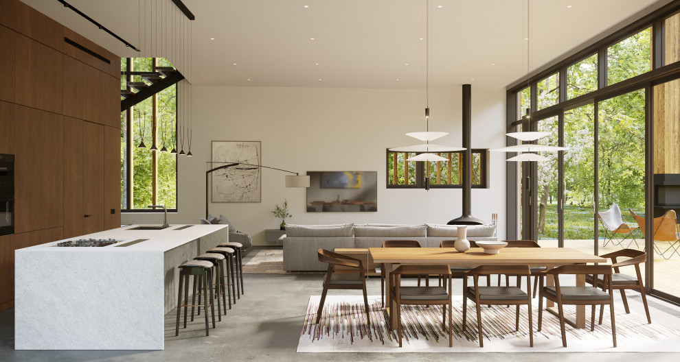 Дом в Лесном Пейзаже