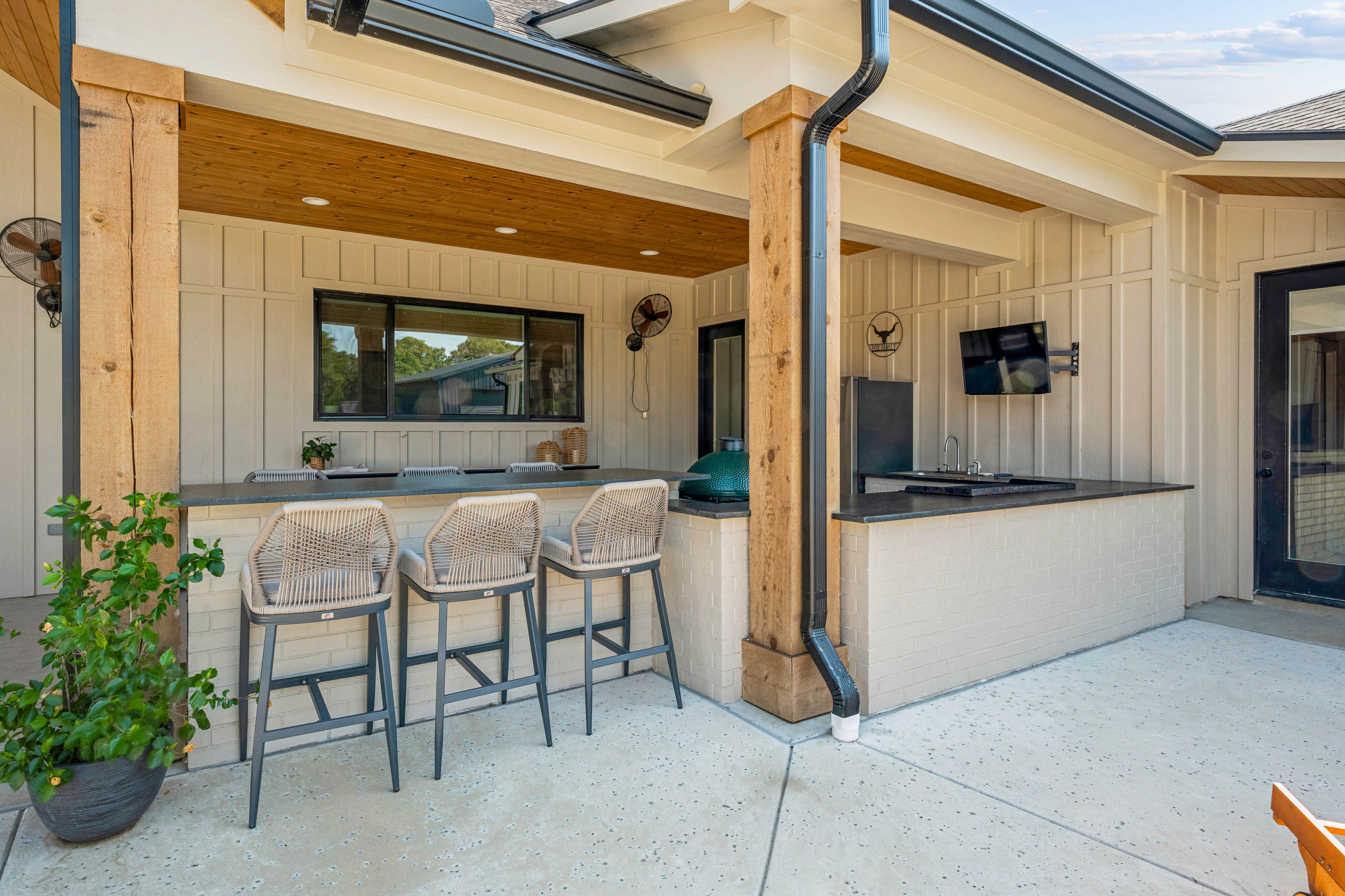 Rear Patio
