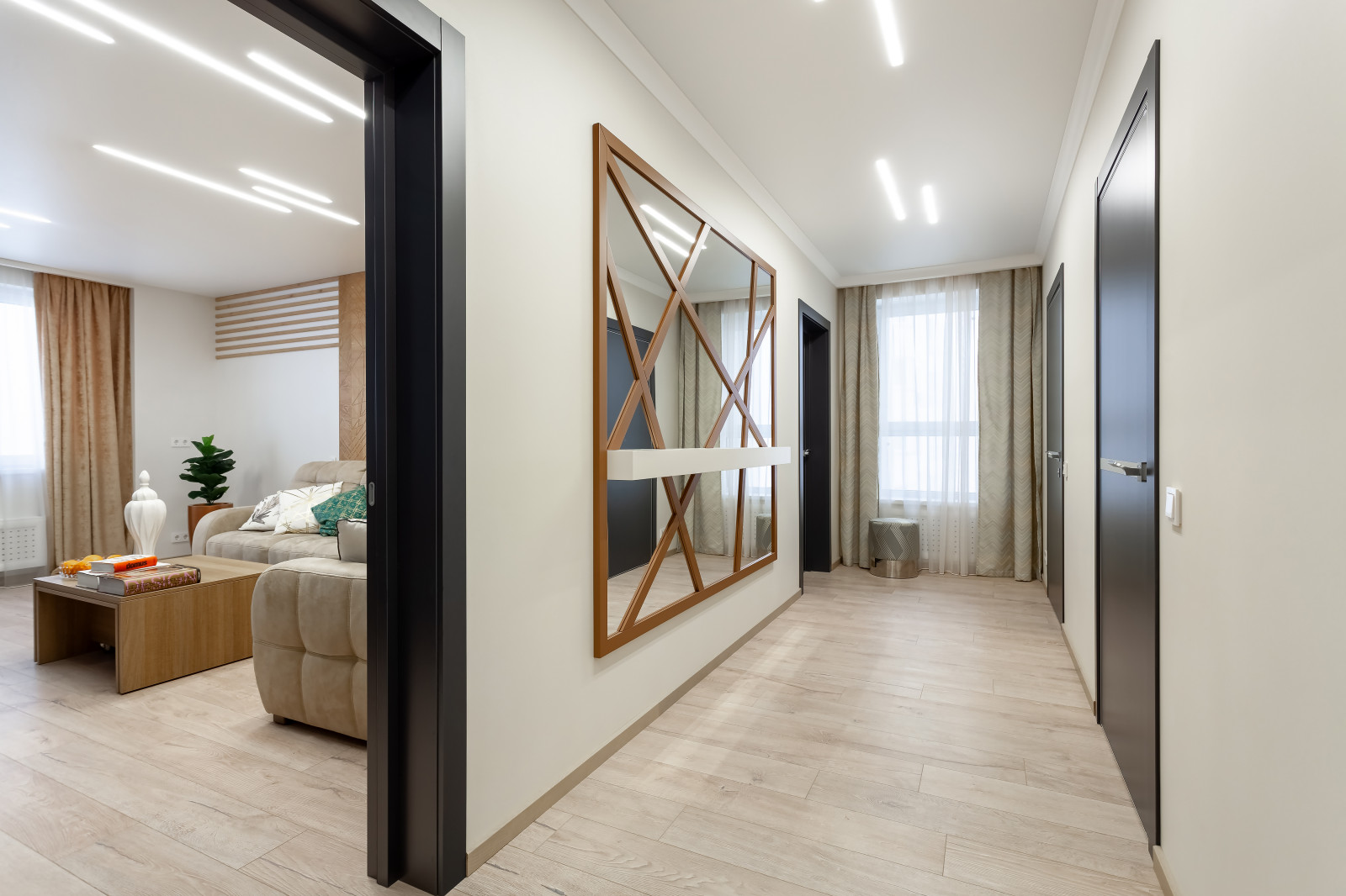 Трехкомнатная квартира для дружной семьи