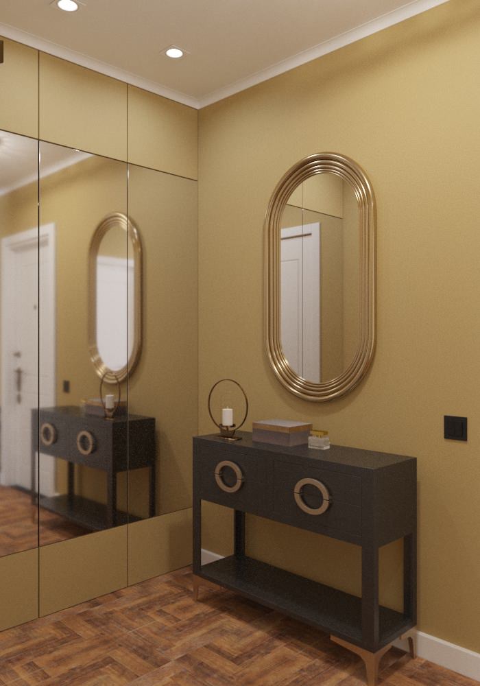 Однокомнатная с английским акцентом