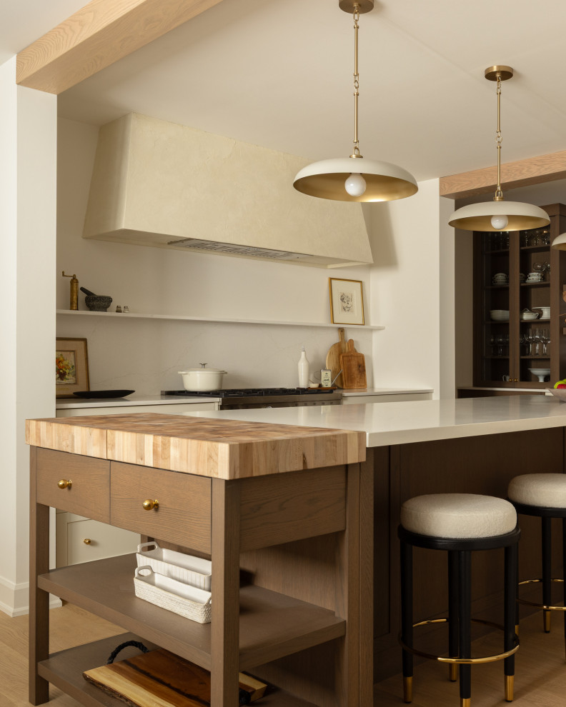Inspiration for a transitional kitchen remodel in Toronto