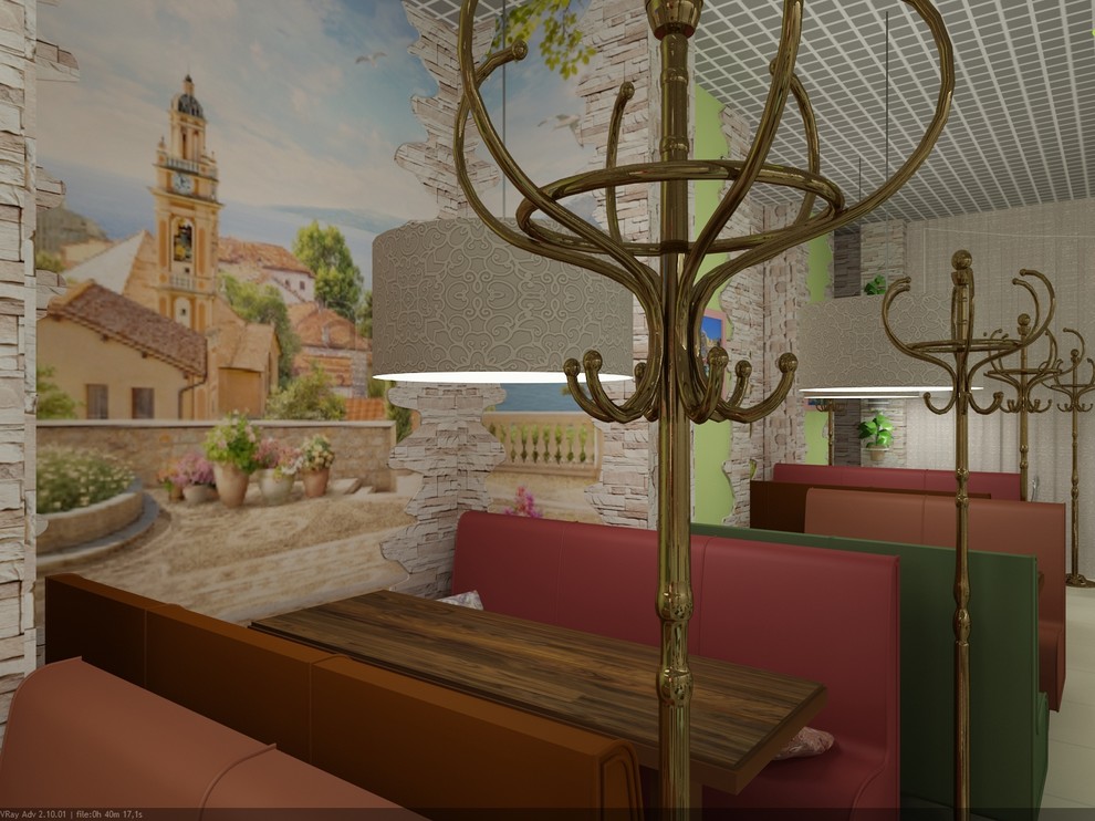 Дизайн кафе.