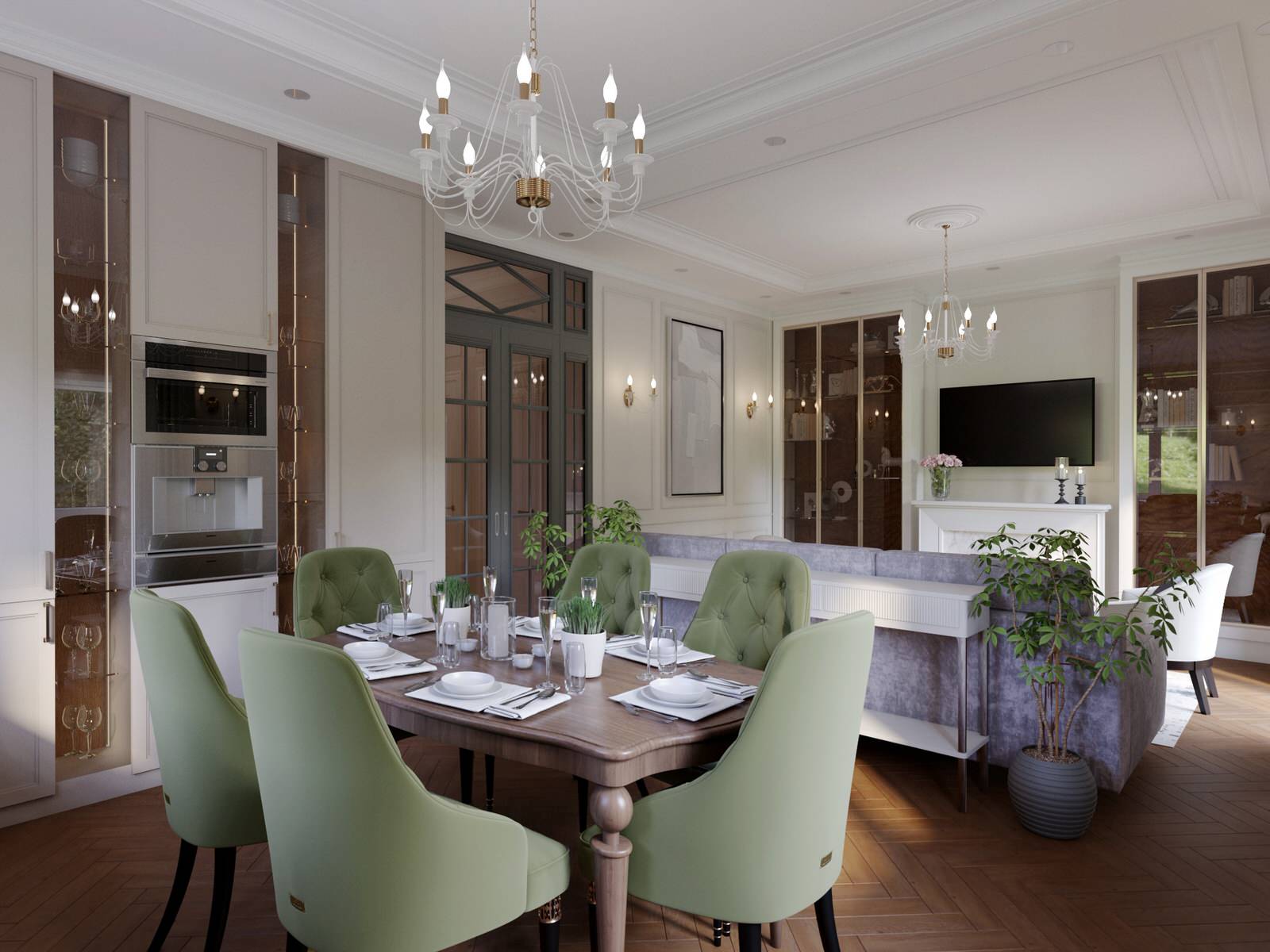 частный дом в поселке Династия