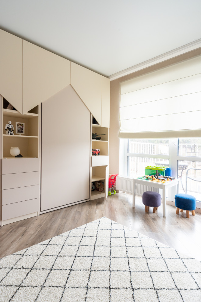 Детская кровать трансформер в виде домика