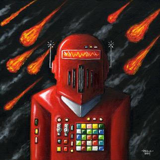 Robot 3 Original By John Padlo