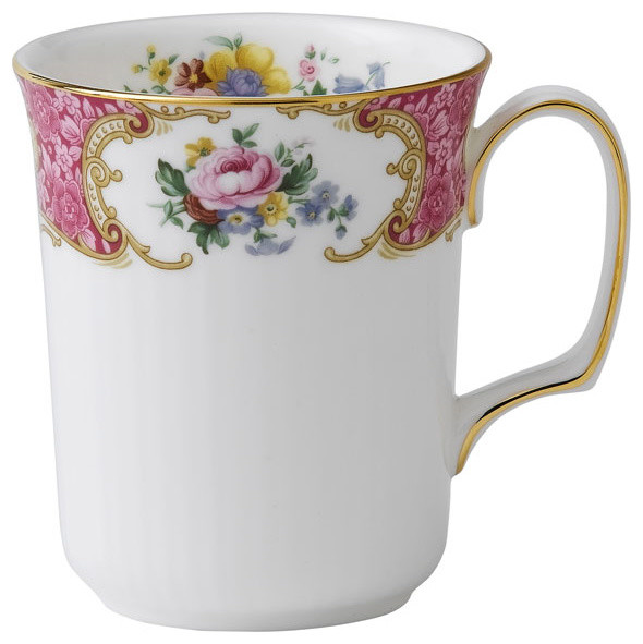 Royal Albert Lady Carlyle Bone China Beaker Mugs Traditional Royal Albert Lady Carlyle Bone China Beaker Mugs