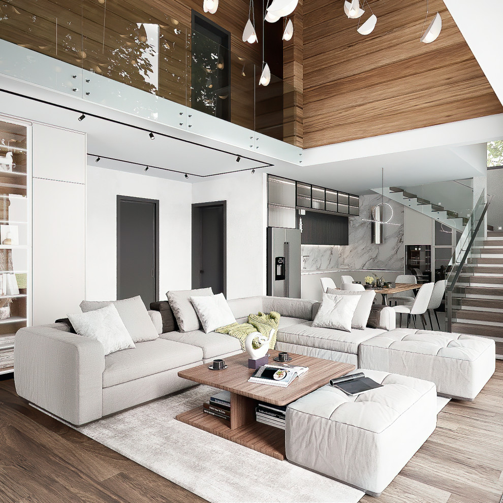 Современный дом в стиле минимализм