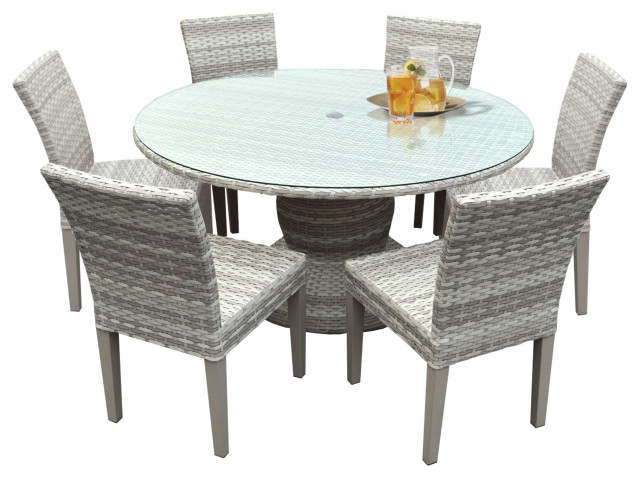 Fairmont 60 Outdoor Patio Dining Table, 60 Outdoor Dining Table Round