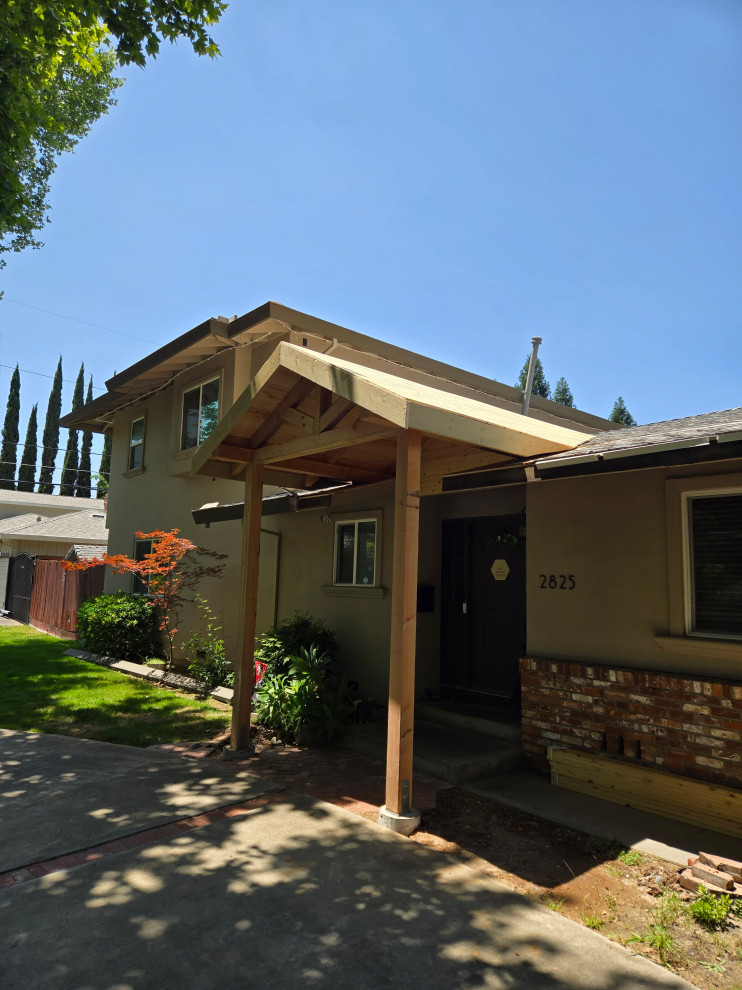Gabled Entry Addition