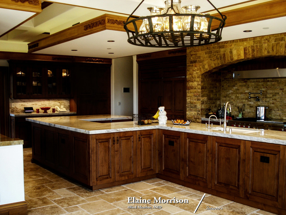 My Traditional Kitchen for a Malibu, California Residence