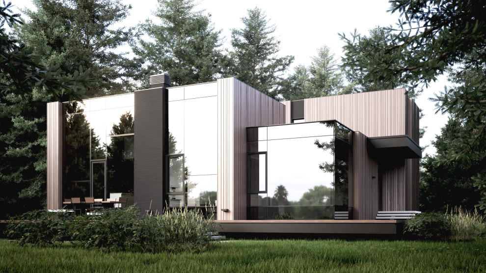 Архитектурный проект дома на берегу р. Китой