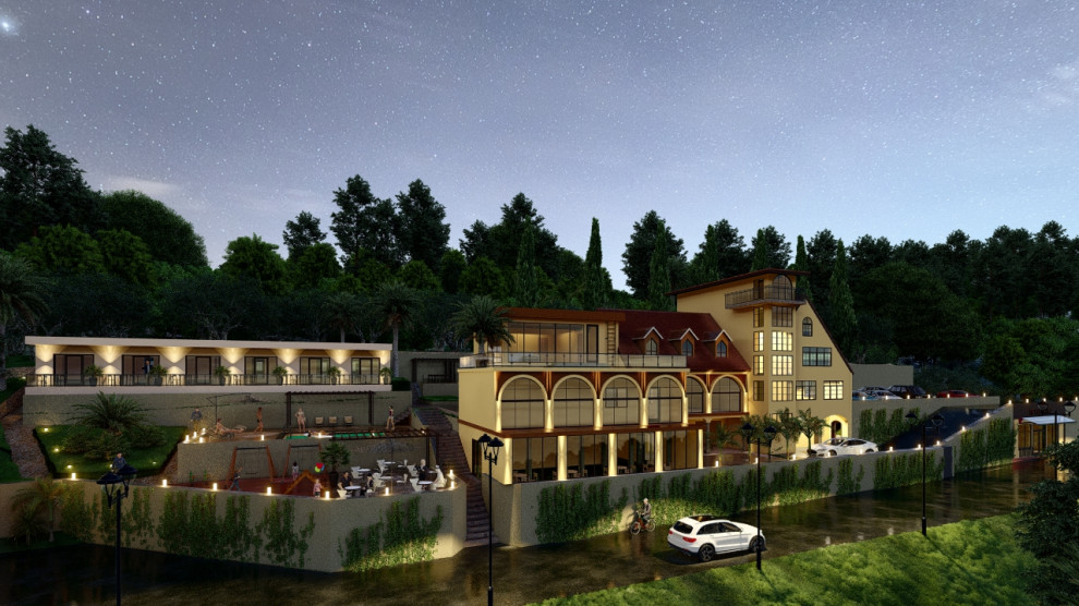 Благоустройство загородного дома (S 25 соток)