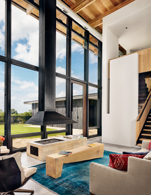 River Ranch contemporary-vardagsrum