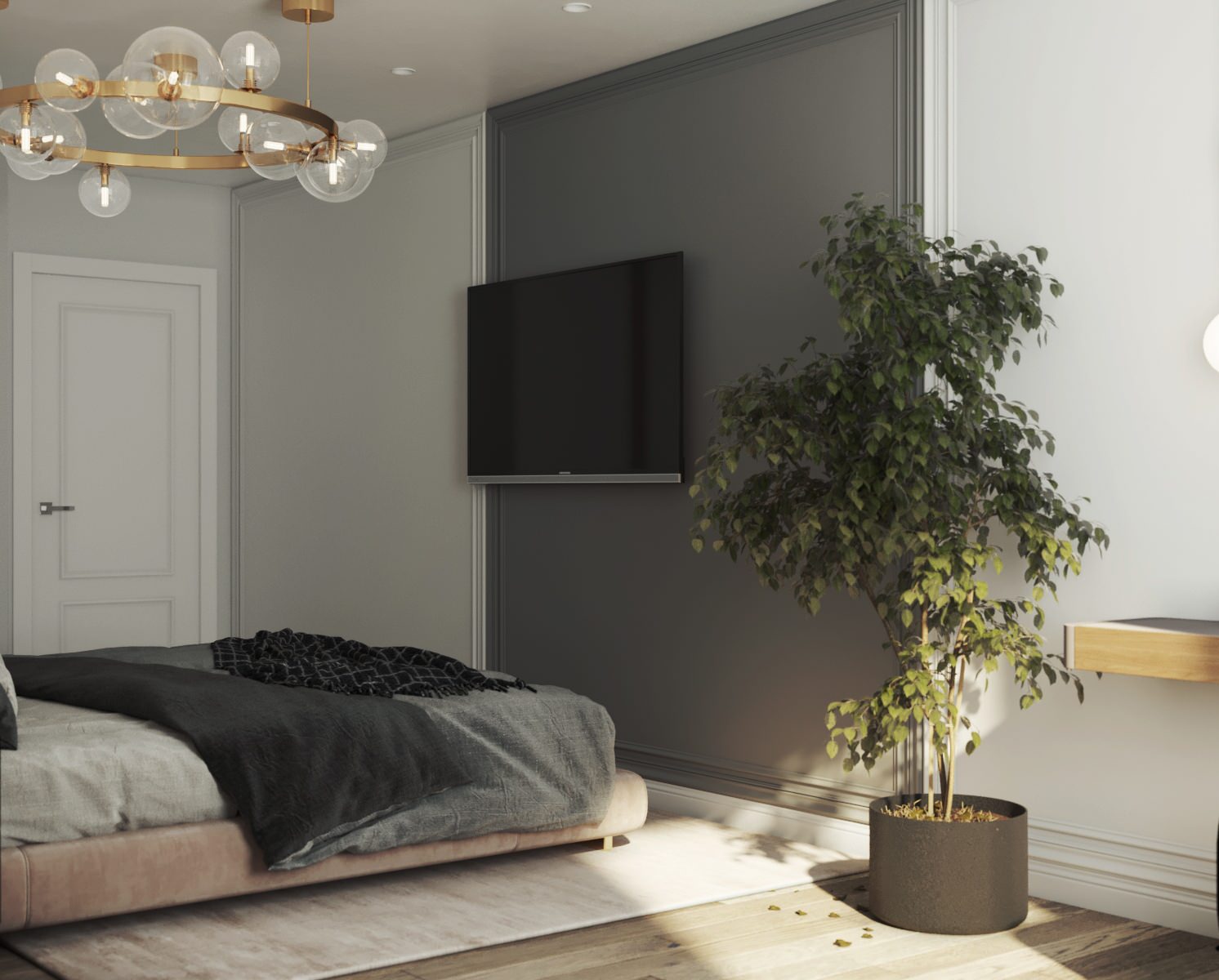 Спальня в современном стиле