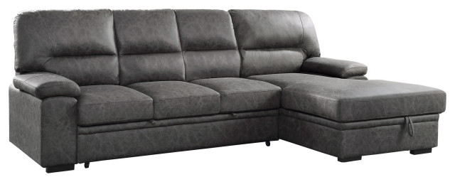 Contemporary Sectional Sofas, 2 Pc Sectional Sleeper Sofa