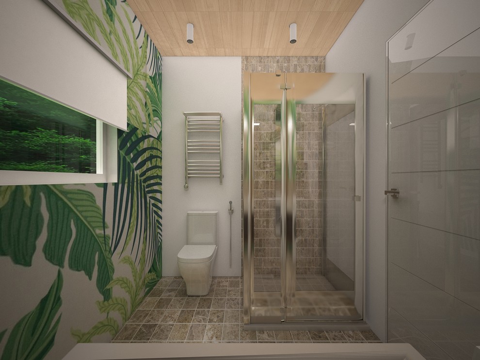 2 этажный дом 72 кв.м., интерьер в Скандинавском стиле.